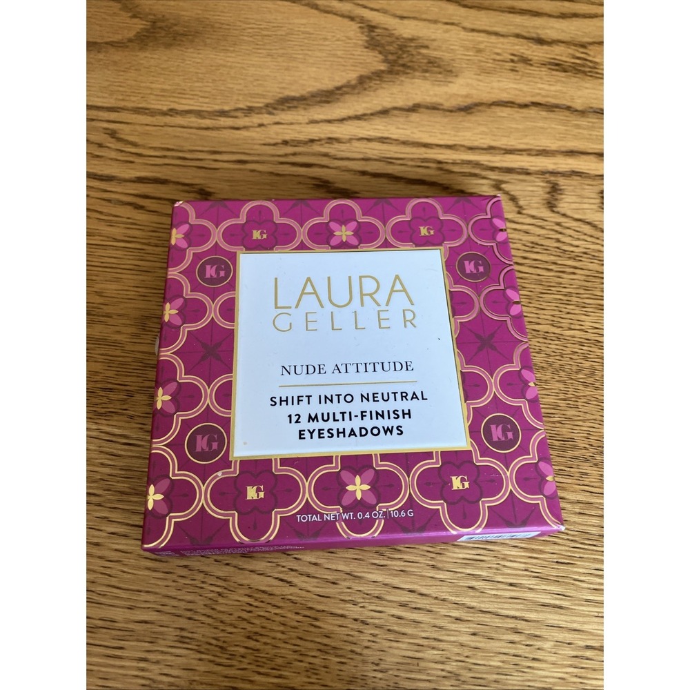 Laura Geller Shift into Neutral 12 Multi Finish Eyeshadows New Nude Attitude